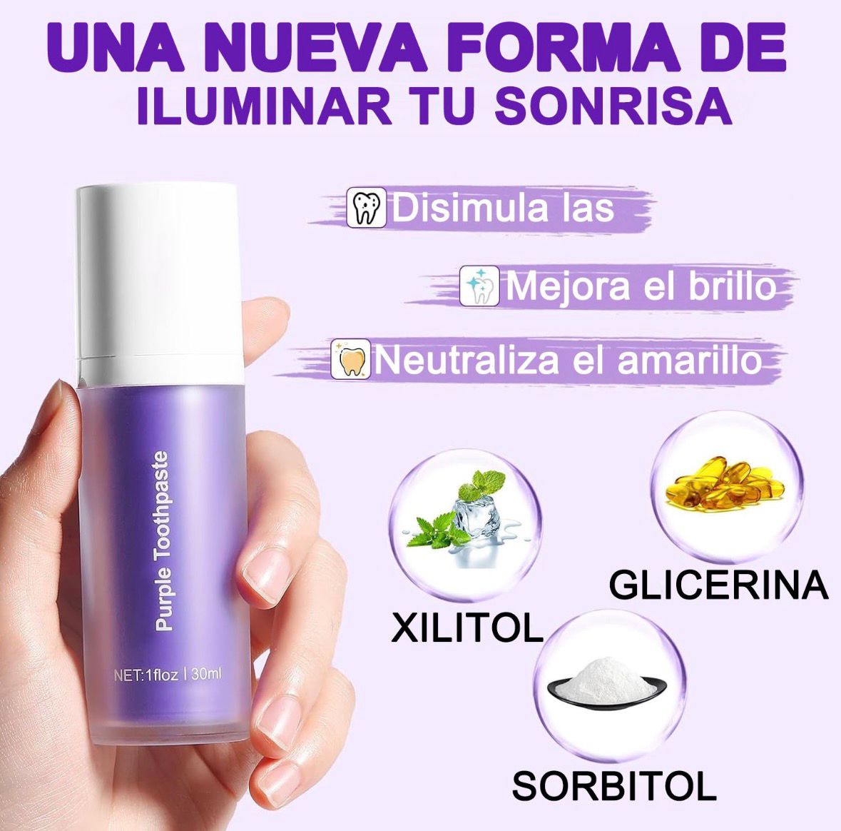 PurpleTooth® - El toque final para una sonrisa perfecta. (3x1 OFERTA)