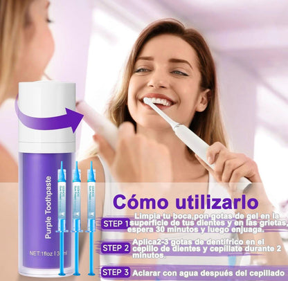 PurpleTooth® - El toque final para una sonrisa perfecta. (3x1 OFERTA)