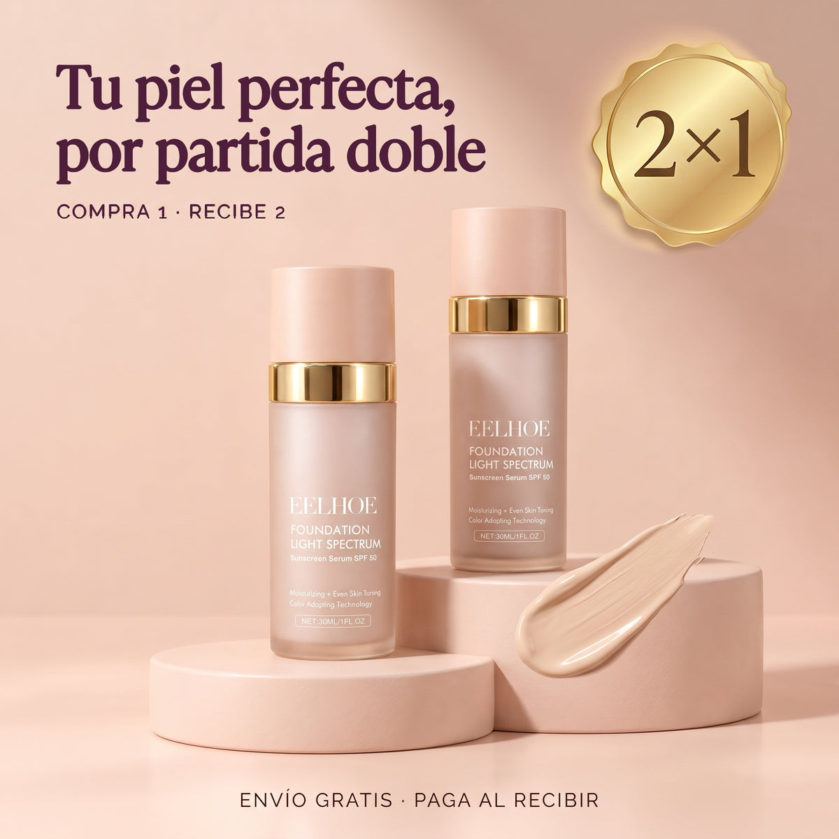 LUMERA 2x1 - Compra 1, recibe 2 - Envío gratis, paga al recibir